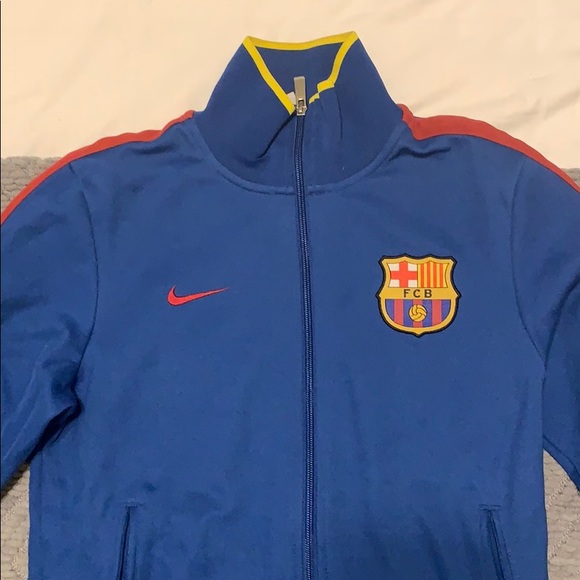 fc barcelona nike windbreaker